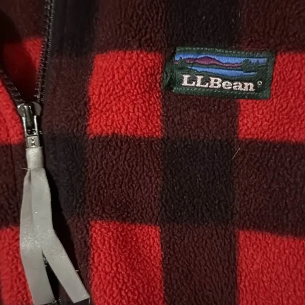 Vintage LL bean fleece vest - Picture 2 of 2